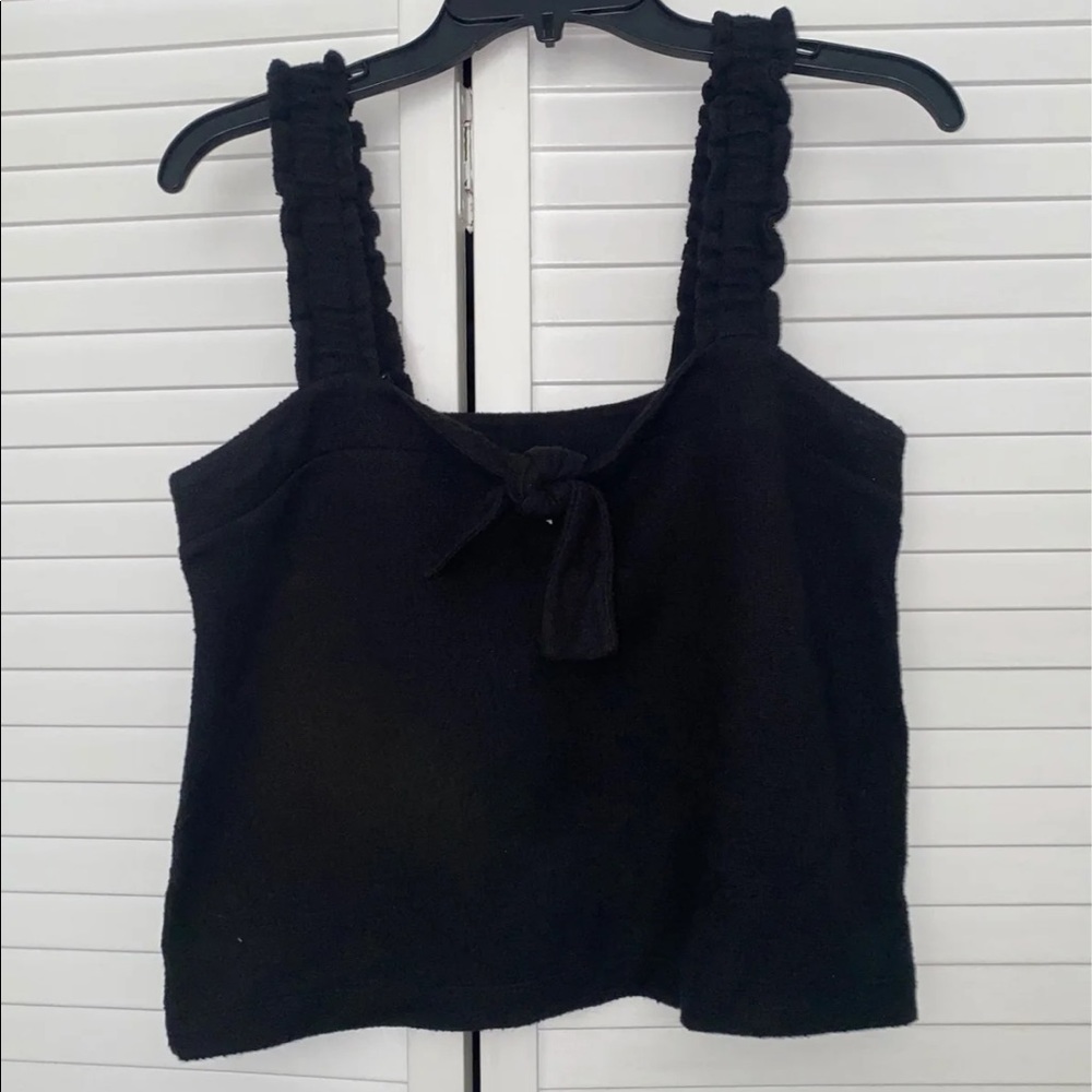 Madewell Tie-Front Tank Top - Picture 3 of 4